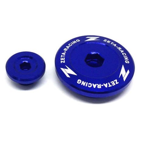 Tampa do Motor Zeta YZF250 14/23 YZ250FX 15/23 WRF250 15/23 YZF450 14/23 YZ450FX 16/23 - Azul