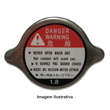 Tampa do Radiador Power MX 1.8 Bar Europa