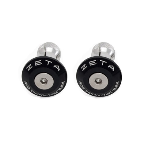 Tampa Ponta de Guidão Zeta 35MM - Preto