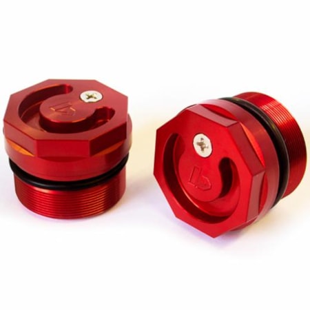 Tampa Suspensão Dianteiro Biker - CRF230 - Vermelho