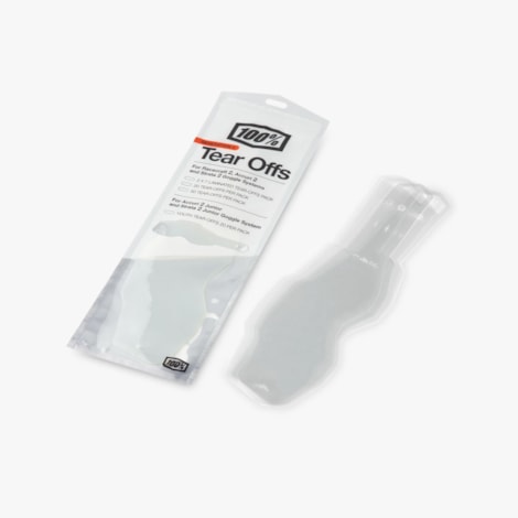 Tear-Off 100% Standard RC2/AC2/ST2 20 Unidades - Transparente