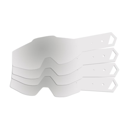 Tear Off Mattos Racing para Óculos 100% - Strata Accuri e Racecraft 2